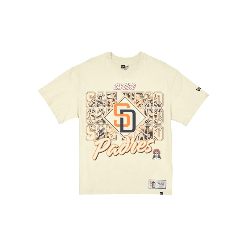 San Diego Padres 2026 City Connect Women's Oversized T-Shirt made by New Era