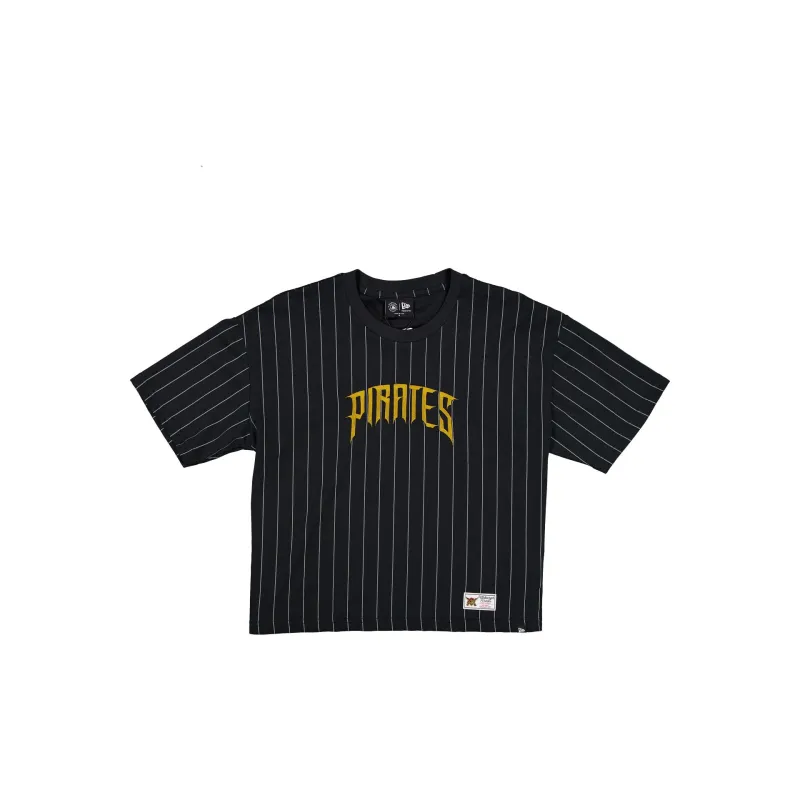 Pittsburgh Pirates 2026 City Connect Pinstripe Women's T-Shirt made by New Era