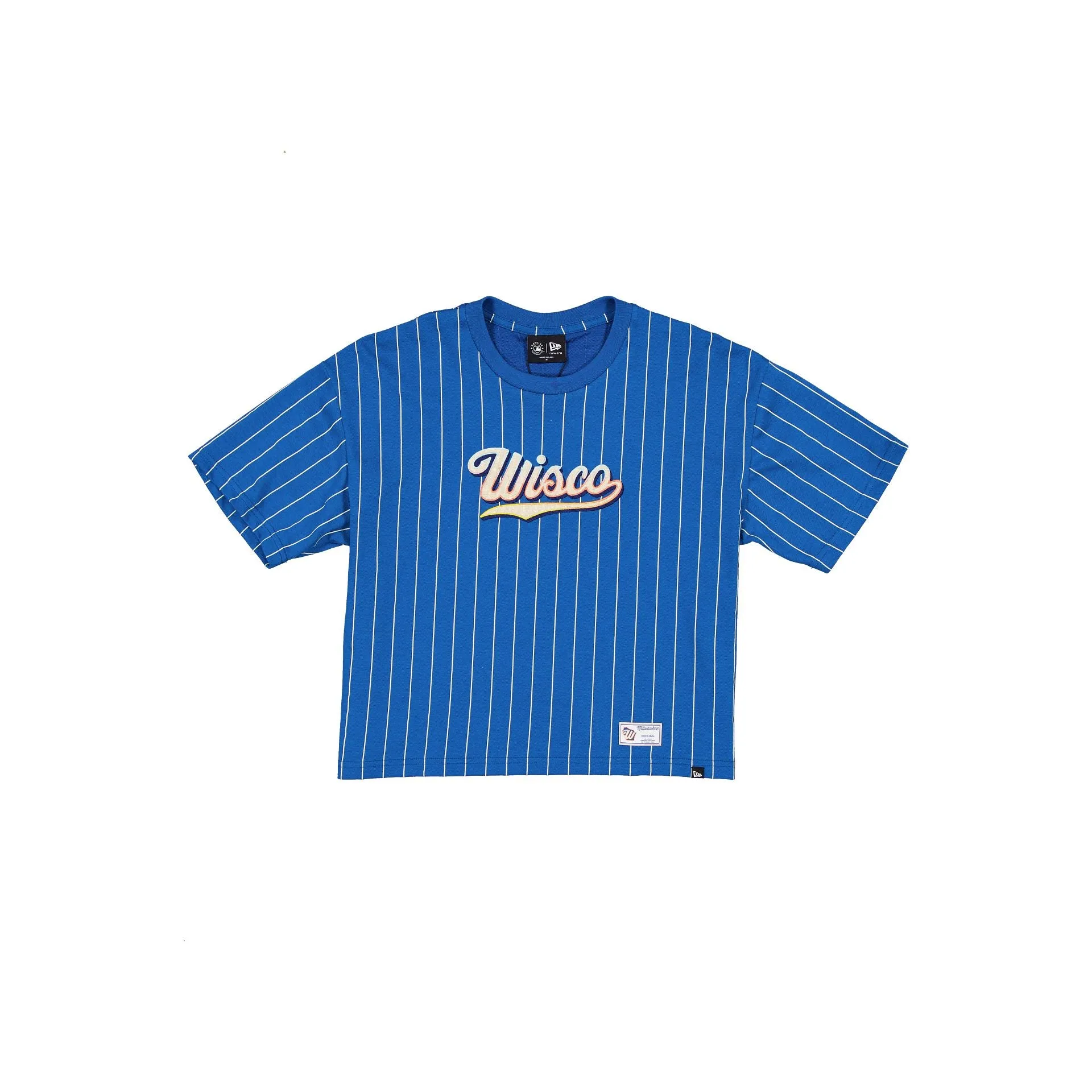 Milwaukee Brewers 2026 City Connect Pinstripe Women's T-Shirt sold by New Era