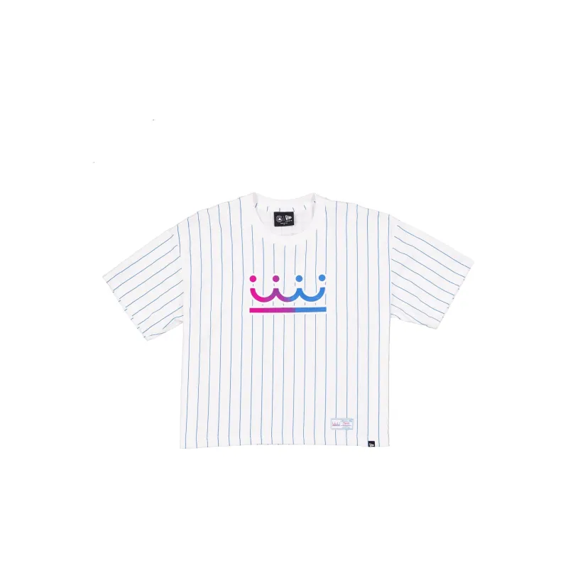 Kansas City Royals 2026 City Connect Pinstripe Women's T-Shirt made by New Era