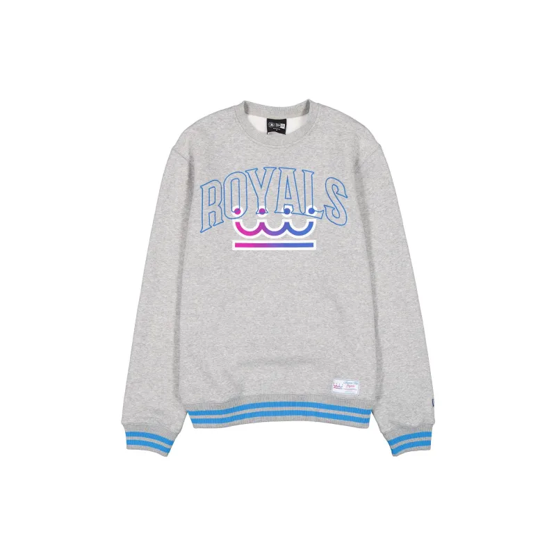 Kansas City Royals 2026 City Connect Gray Crewneck made by New Era