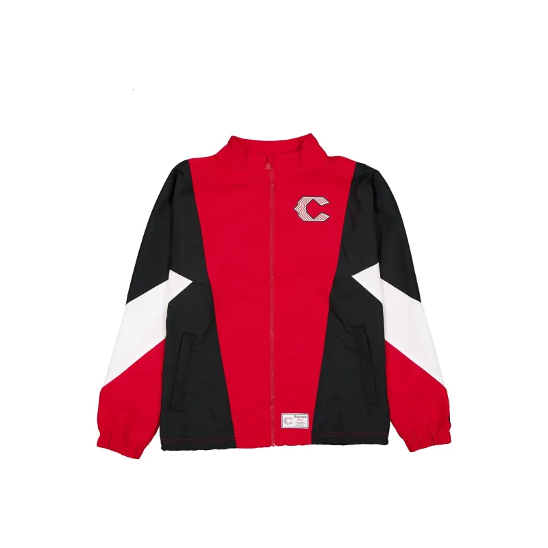 Cincinnati Reds 2026 City Connect Color Block Windbreaker made by New Era