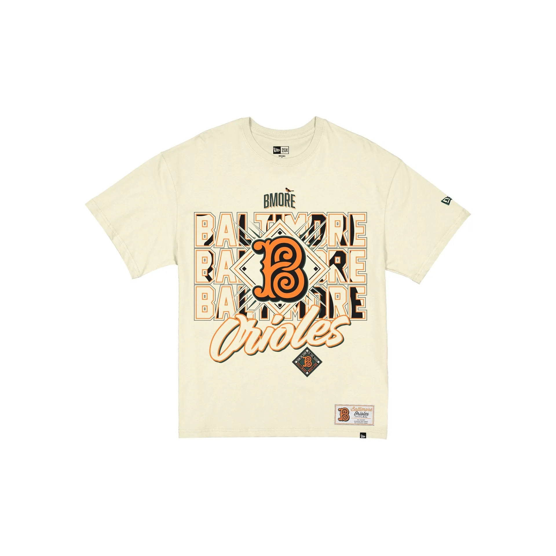 Baltimore Orioles 2026 City Connect Women's Oversized T-Shirt sold by New Era