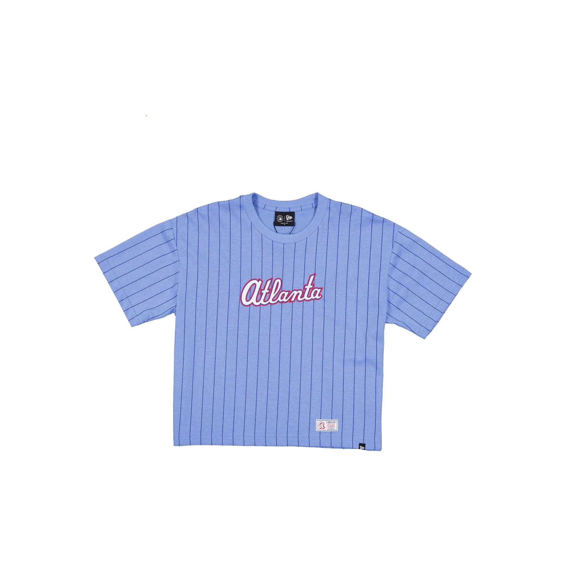Atlanta Braves 2026 City Connect Pinstripe Women's T-Shirt sold by New Era