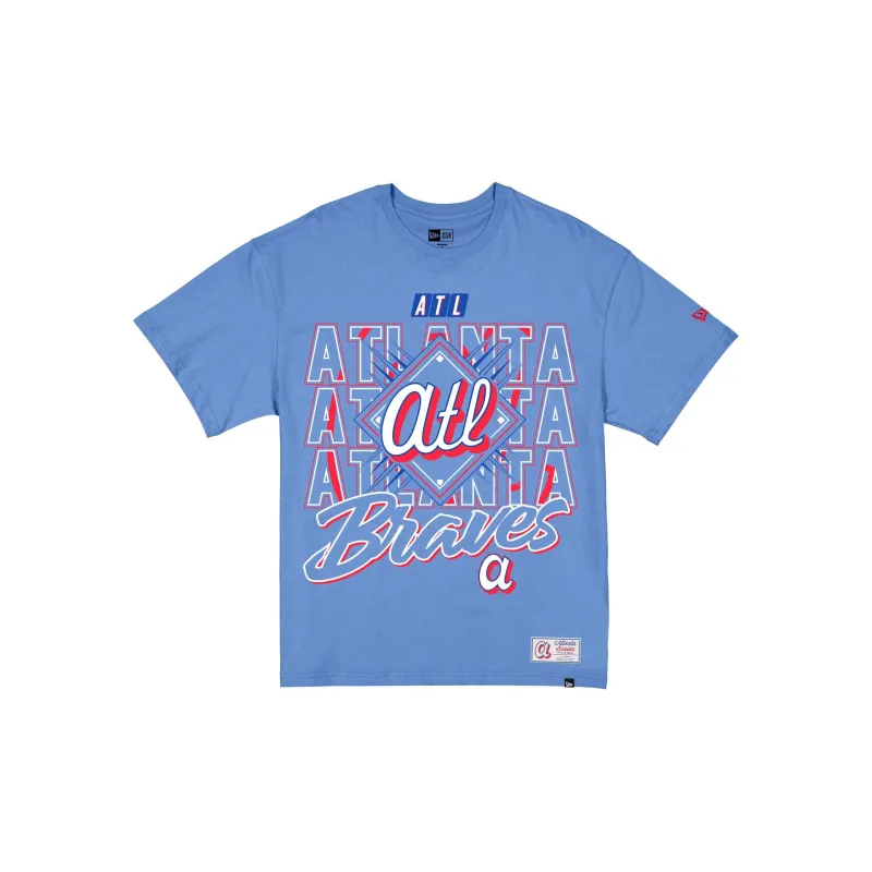 Atlanta Braves 2026 City Connect Women's Oversized T-Shirt made by New Era