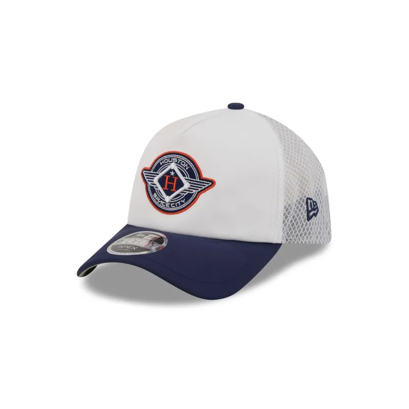 Houston Astros 2026 City Connect Batting Practice 9FORTY APEX Snapback Hat made by New Era