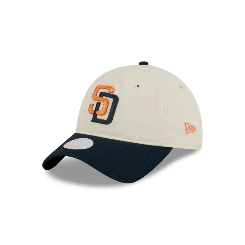 San Diego Padres 2026 City Connect Women's 9TWENTY Adjustable Hat made by New Era