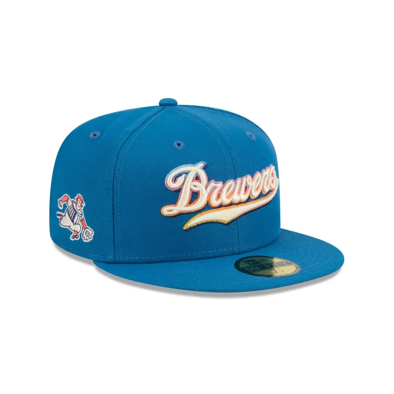 Milwaukee Brewers 2026 City Connect Fan Pack 59FIFTY Fitted Hat made by New Era