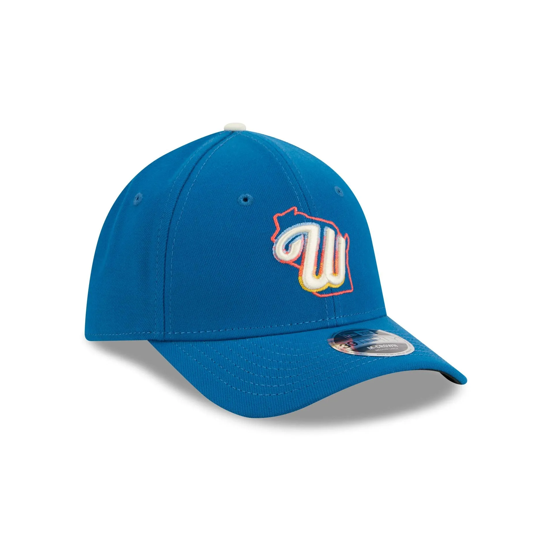 Milwaukee Brewers 2026 City Connect 39THIRTY M-Crown Stretch Fit Hat sold by New Era product image thumbnail 3