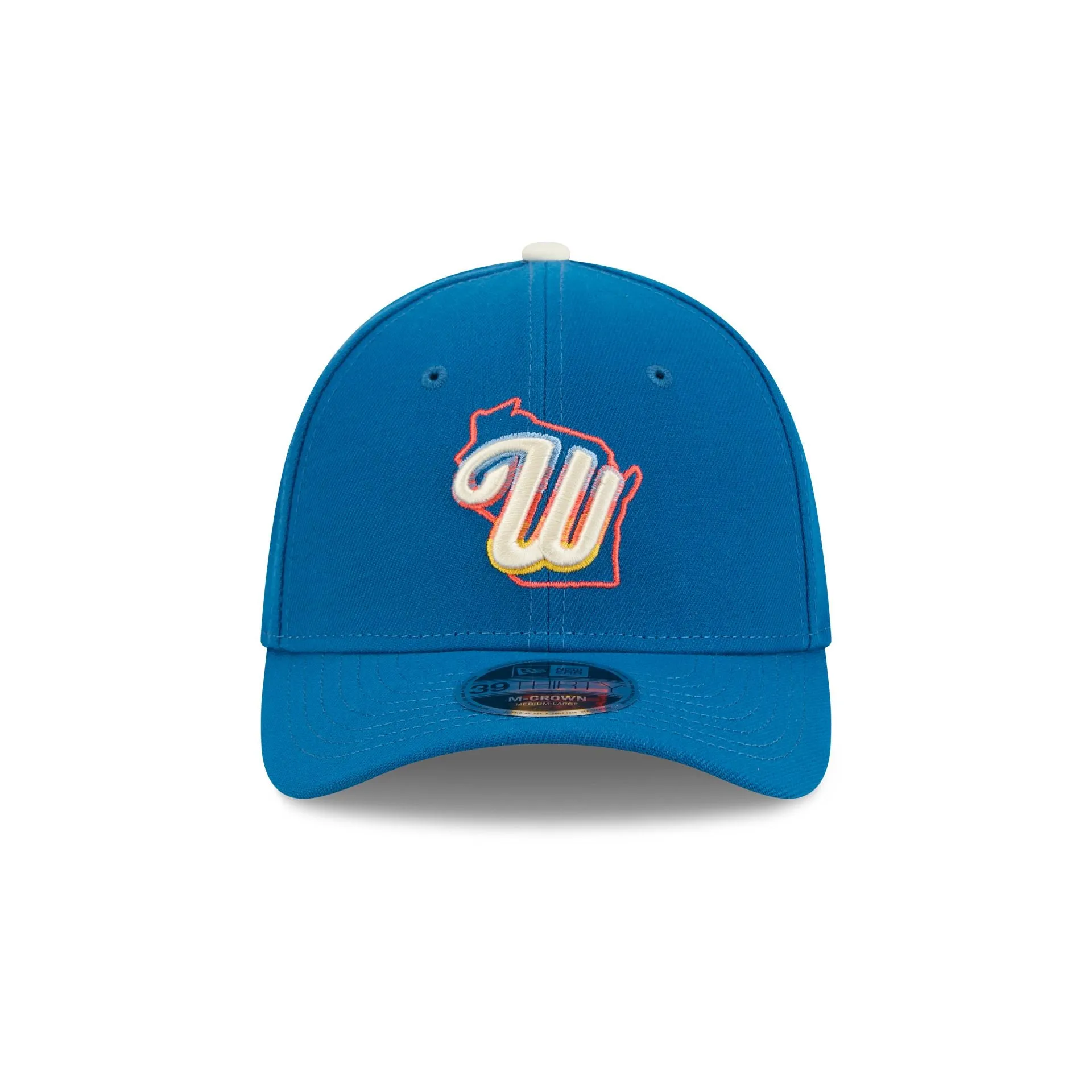 Milwaukee Brewers 2026 City Connect 39THIRTY M-Crown Stretch Fit Hat sold by New Era product image thumbnail 2