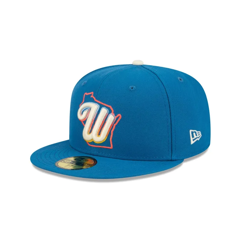Milwaukee Brewers 2026 City Connect 59FIFTY Fitted Hat made by New Era