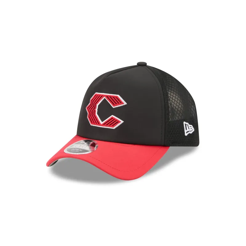 Cincinnati Reds 2026 City Connect Batting Practice 9FORTY APEX Snapback Hat made by New Era