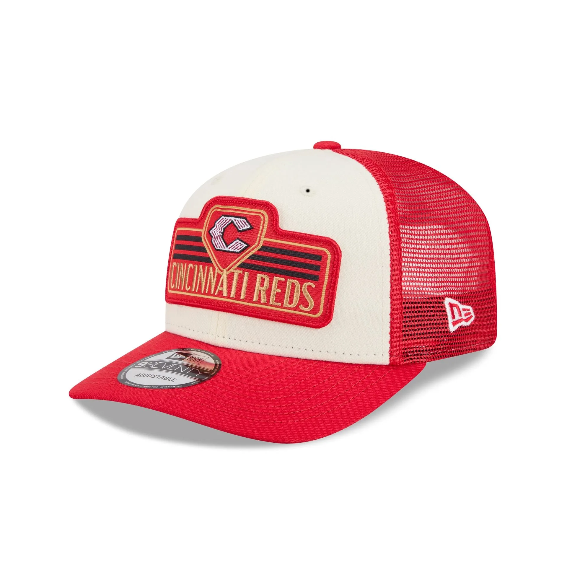 Cincinnati Reds 2026 City Connect Fan Specialty 9SEVENTY Trucker Hat sold by New Era