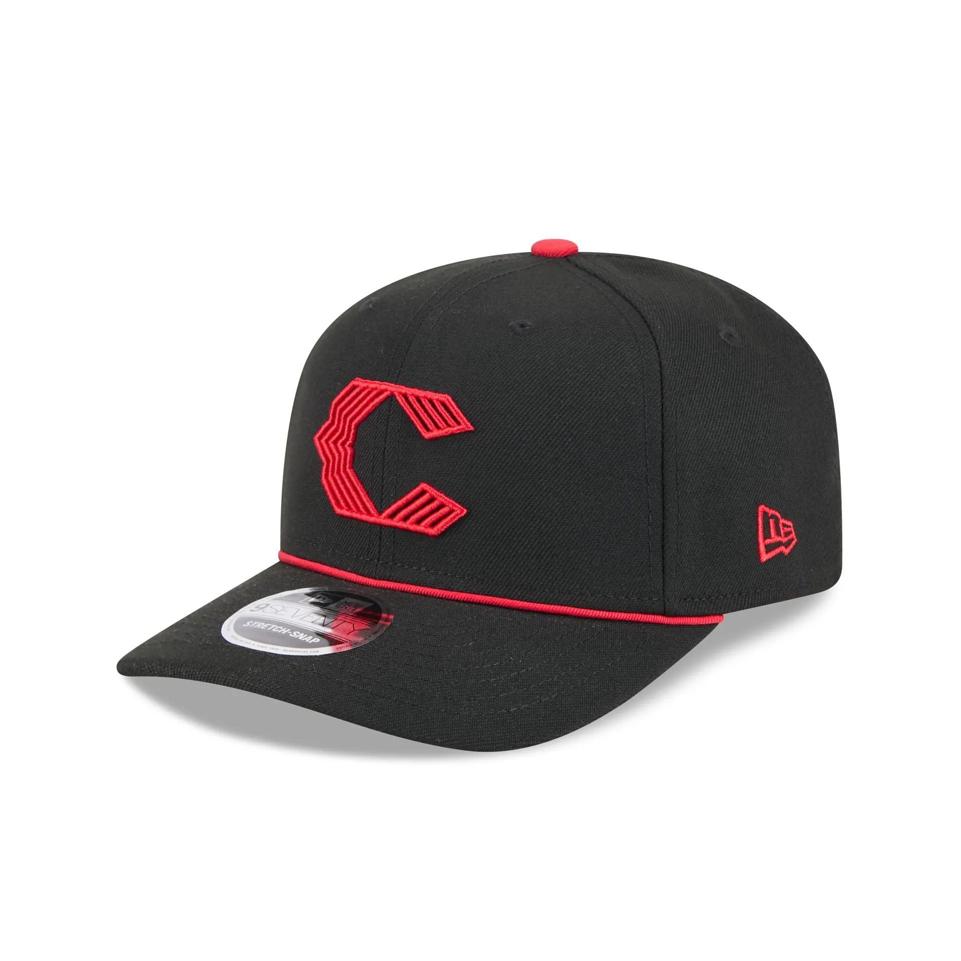 Cincinnati Reds 2026 City Connect 9SEVENTY Stretch-Snap Hat sold by New Era