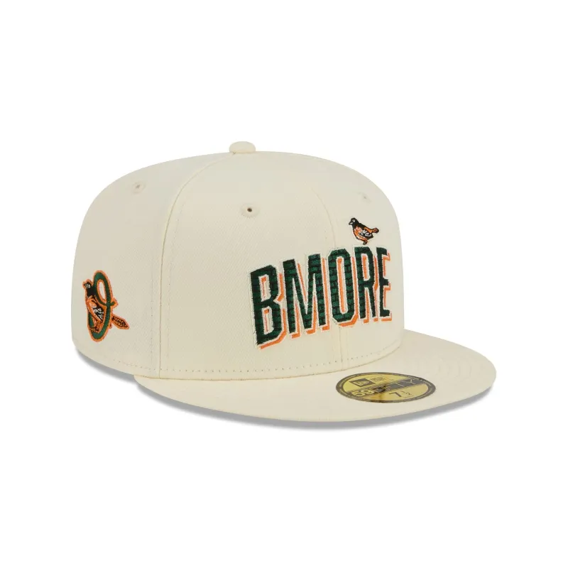 Baltimore Orioles 2026 City Connect Fan Pack 59FIFTY Fitted Hat made by New Era