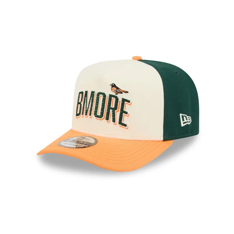 Baltimore Orioles 2026 City Connect Fan Specialty 9FIFTY A-Frame Snapback Hat made by New Era