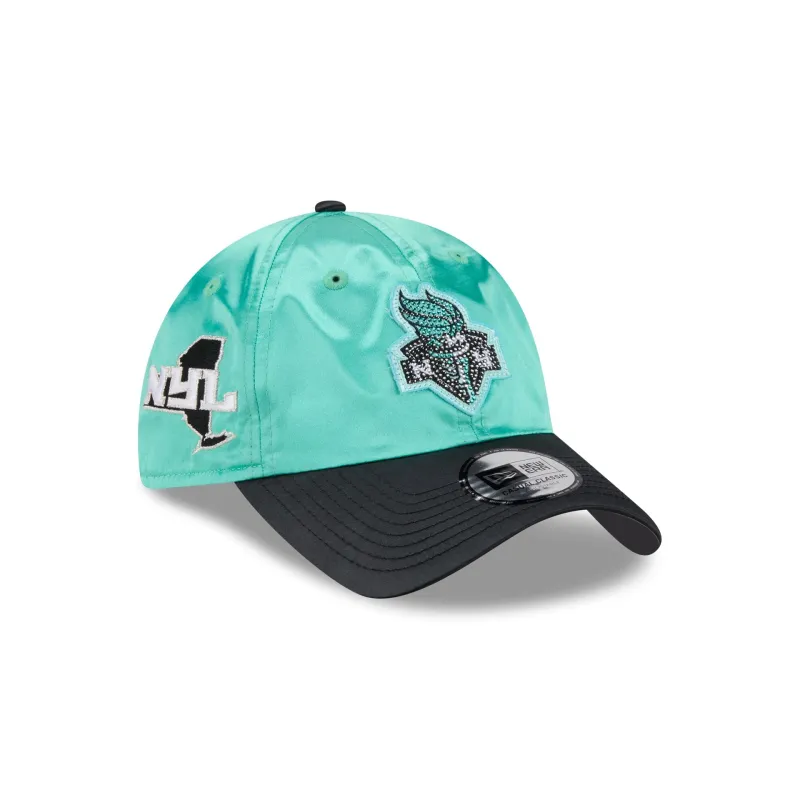 New York Liberty 2026 Draft Satin Casual Classic Adjustable Hat made by New Era