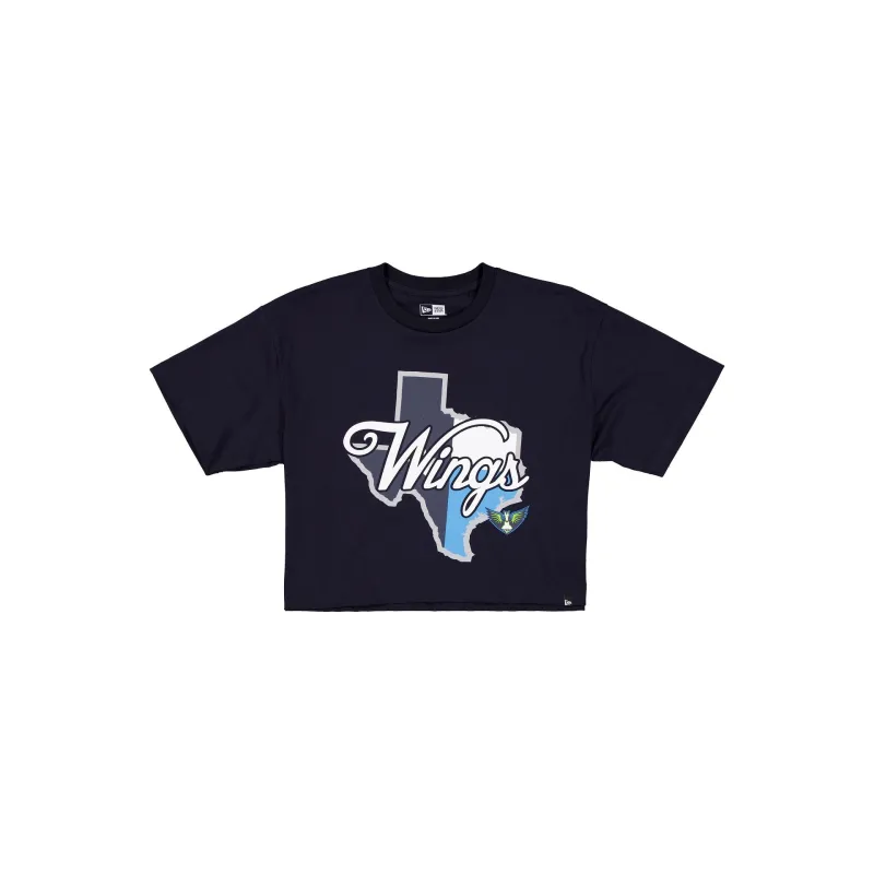 Dallas Wings 2026 Draft Women's Cropped T-Shirt made by New Era