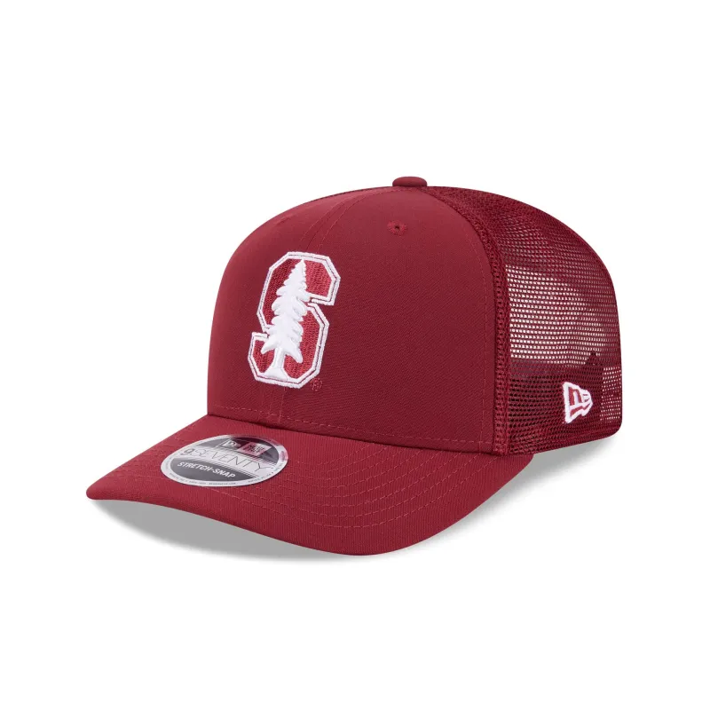 Stanford Cardinal Simple 9SEVENTY Trucker Hat made by New Era
