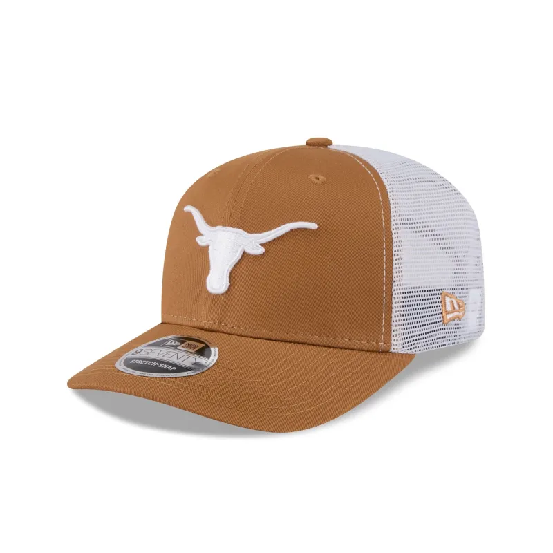 Texas Longhorns Light Bronze 9SEVENTY Trucker Hat made by New Era
