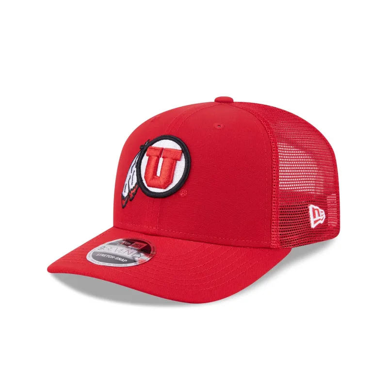 Utah Utes Simple 9SEVENTY Trucker Hat made by New Era