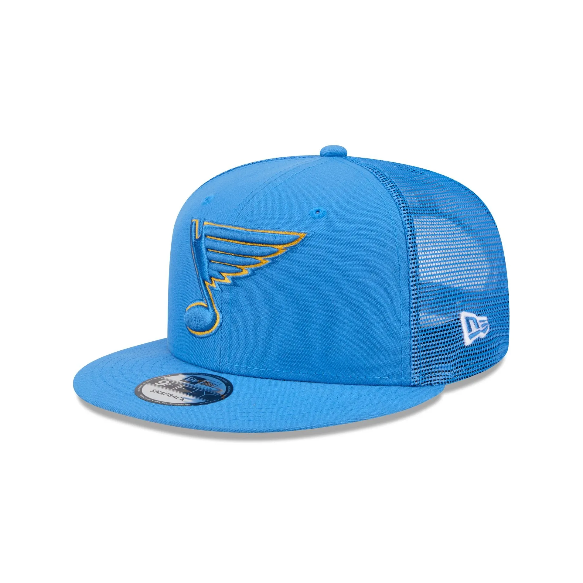 St. Louis Blues Team Tag 9FIFTY Trucker Hat sold by New Era