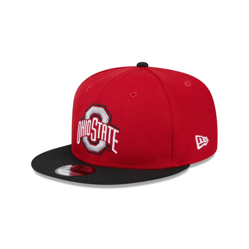 Ohio State Buckeyes Two-Tone 9FIFTY Snapback Hat made by New Era