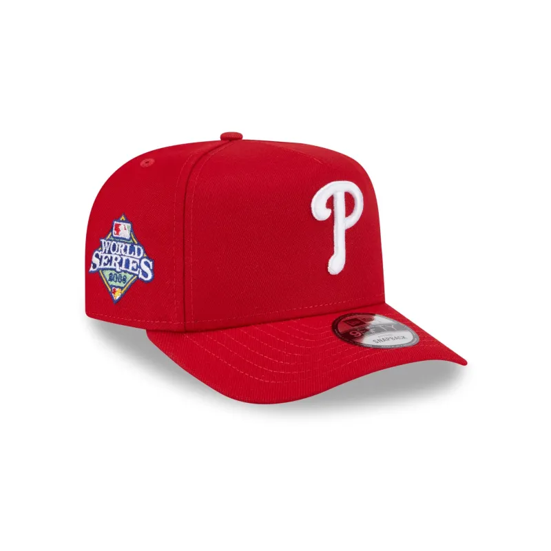 Philadelphia Phillies Sidepatch 9FIFTY A-Frame Snapback Hat made by New Era