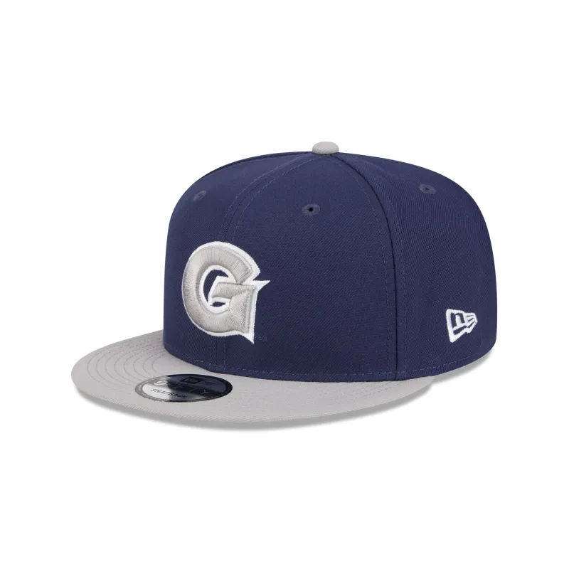 Georgetown Hoyas Two-Tone 9FIFTY Snapback Hat made by New Era