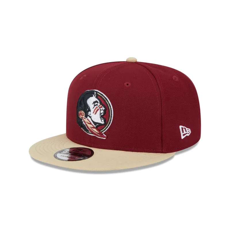 Florida State Seminoles Two-Tone 9FIFTY Snapback Hat made by New Era