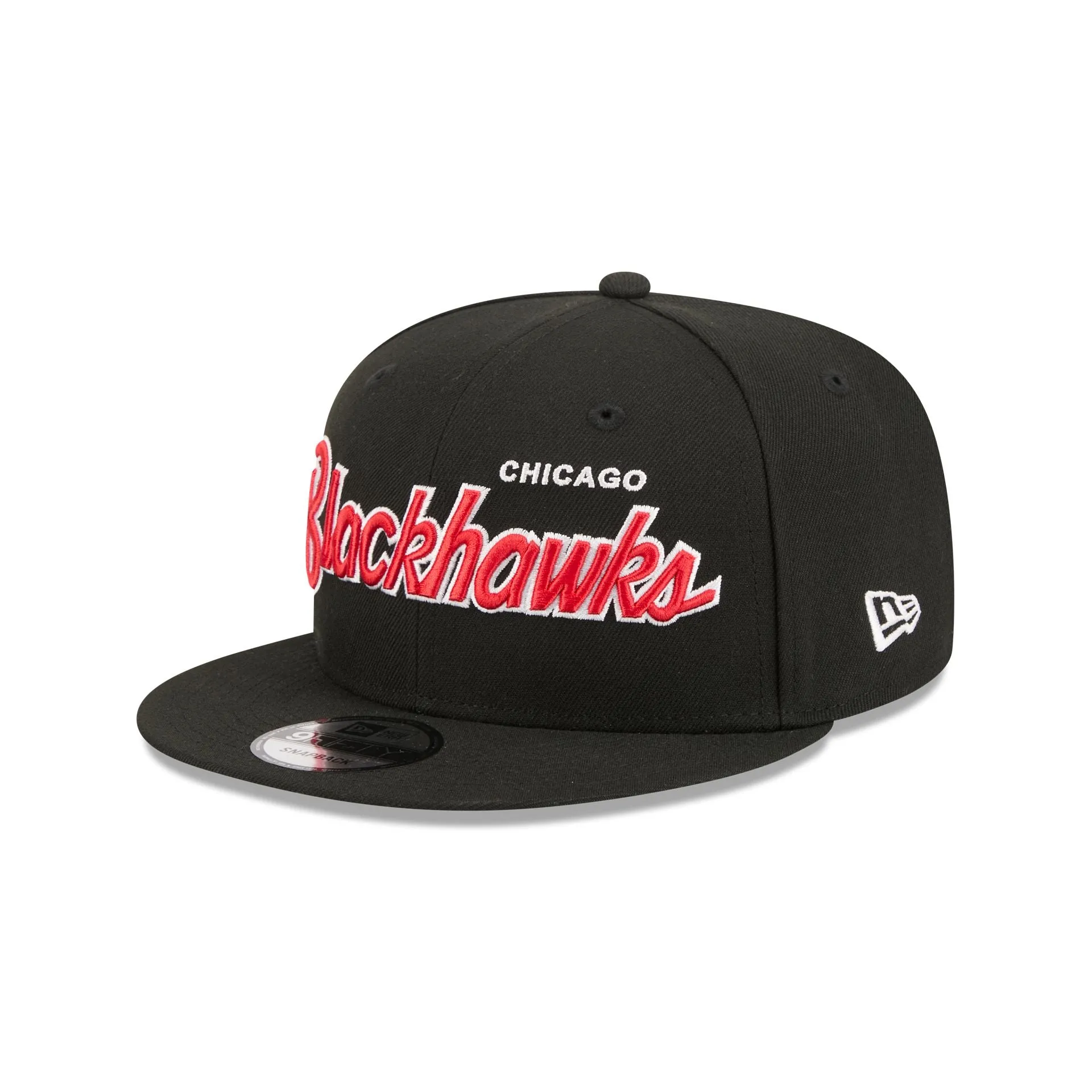Chicago Blackhawks Script 9FIFTY Snapback Hat sold by New Era product image thumbnail 3