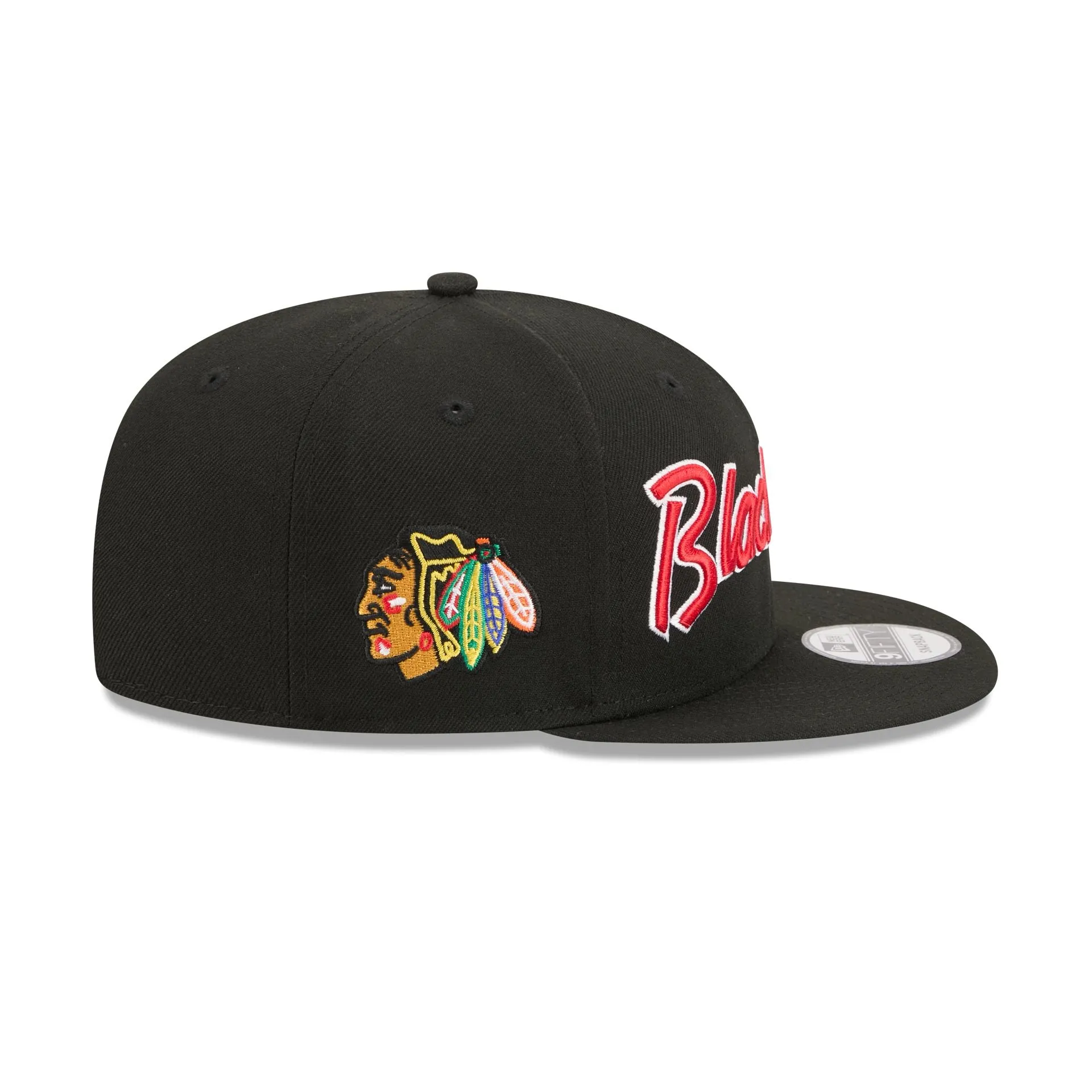 Chicago Blackhawks Script 9FIFTY Snapback Hat sold by New Era product image thumbnail 4