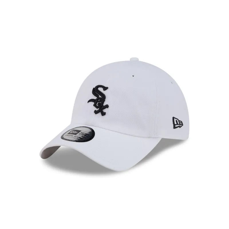 Chicago White Sox White Casual Classic Adjustable Hat made by New Era