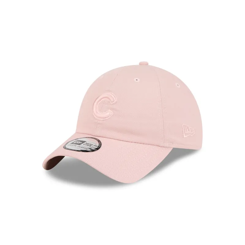 Chicago Cubs Pink Casual Classic Adjustable Hat made by New Era