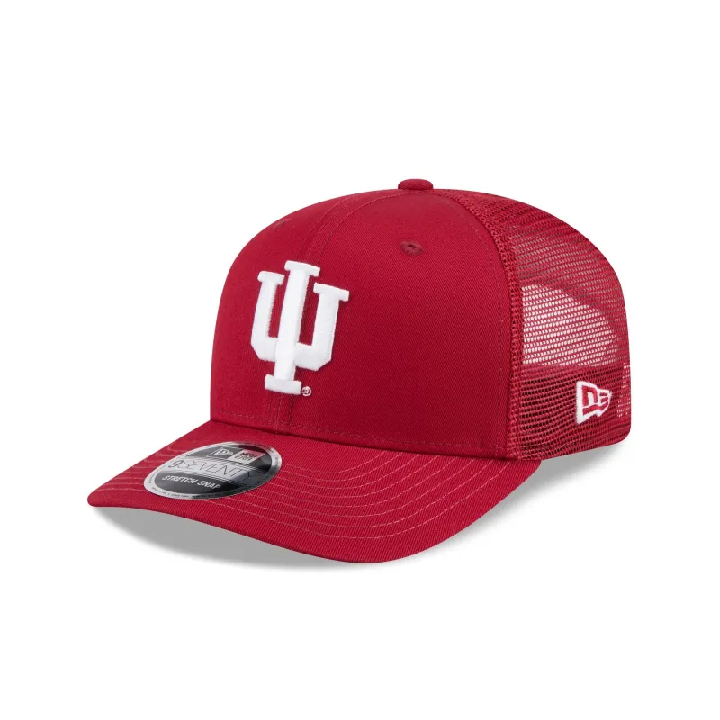 Indiana Hoosiers Simple 9SEVENTY Trucker Hat made by New Era