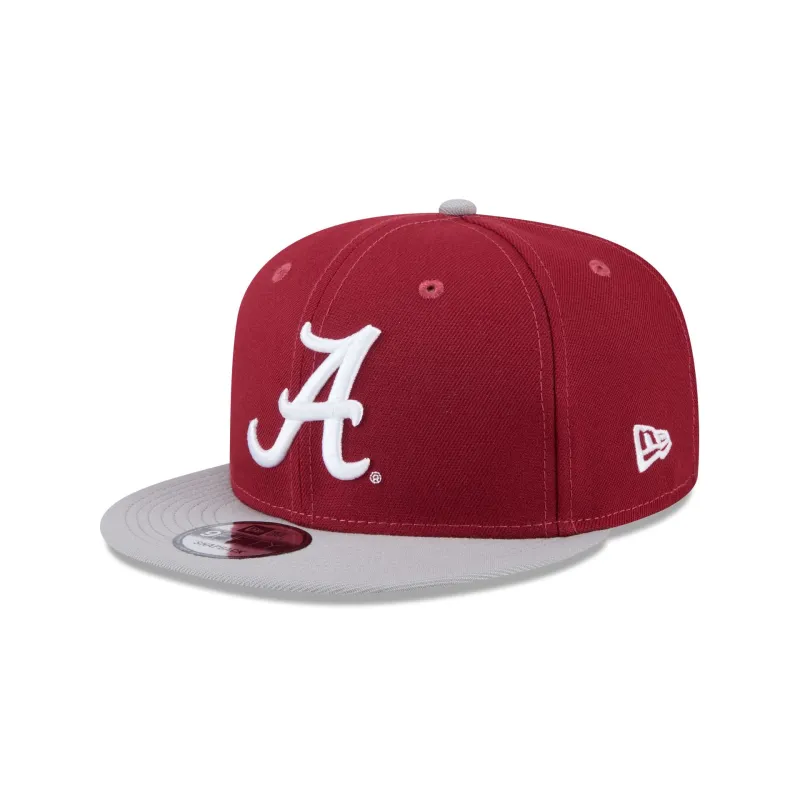 Alabama Crimson Tide Two-Tone 9FIFTY Snapback Hat made by New Era