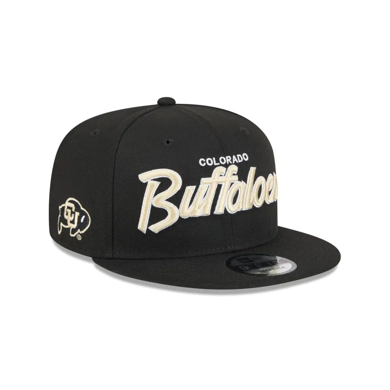 Colorado Buffaloes Script 9FIFTY Snapback Hat made by New Era