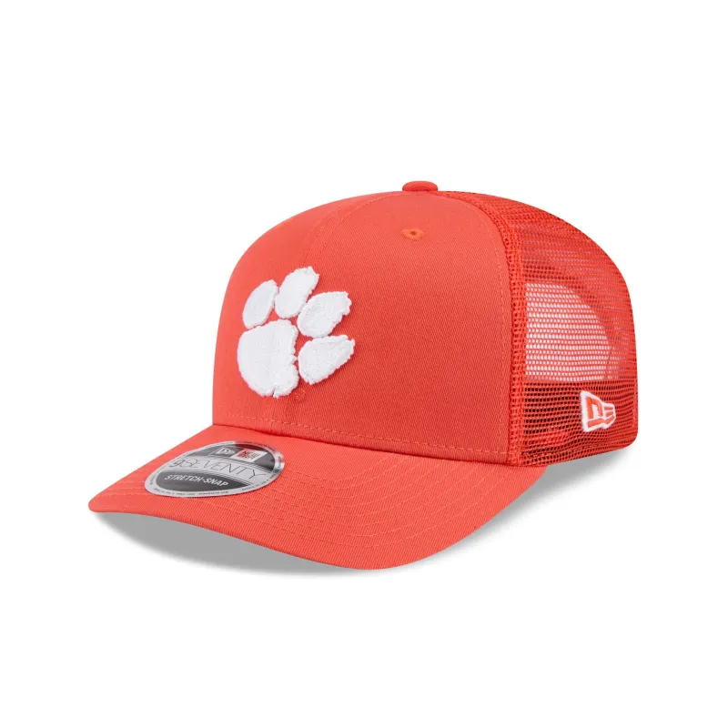 Clemson Tigers Simple 9SEVENTY Trucker Hat made by New Era