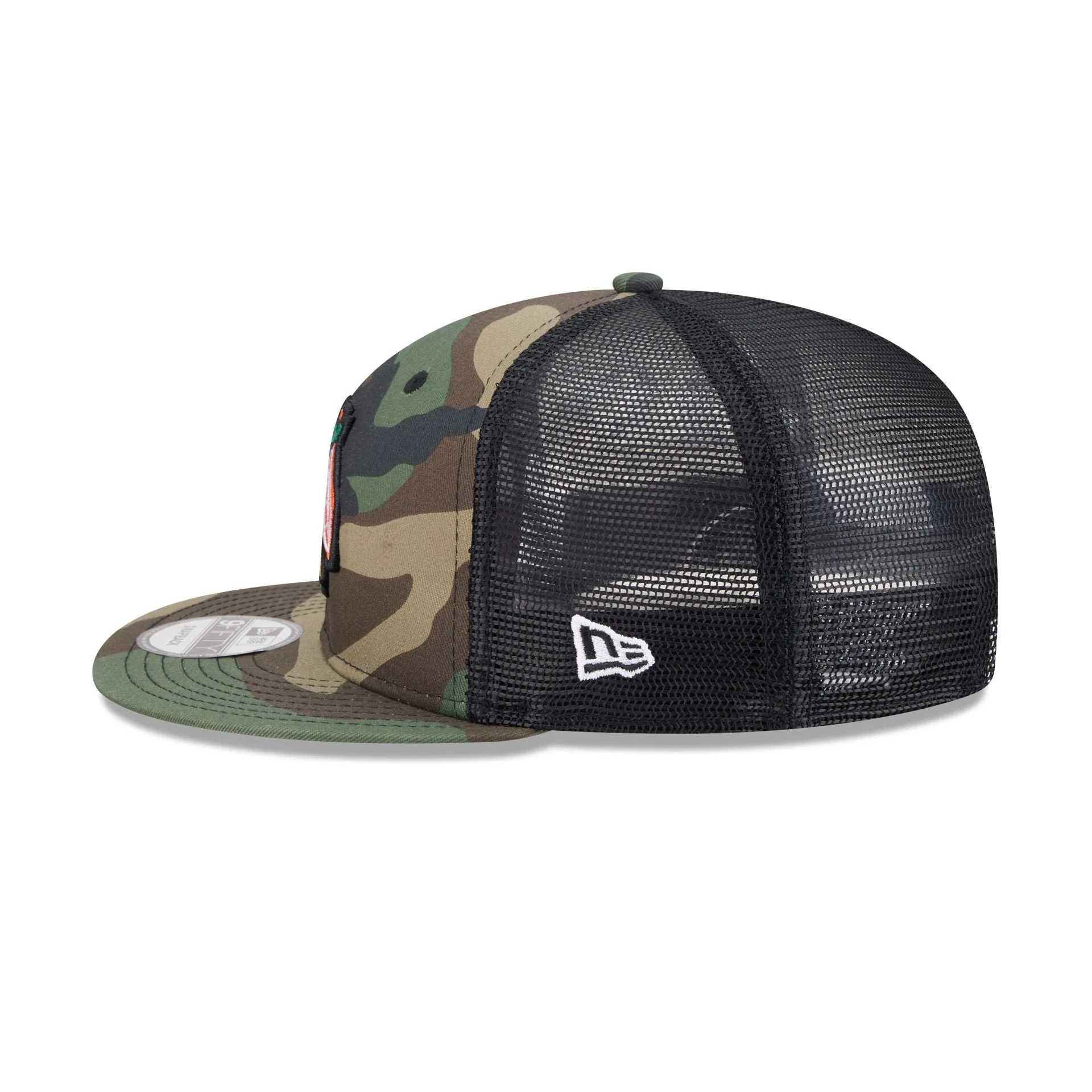 Chicago Blackhawks Camo 9FIFTY Trucker Hat sold by New Era product image thumbnail 4