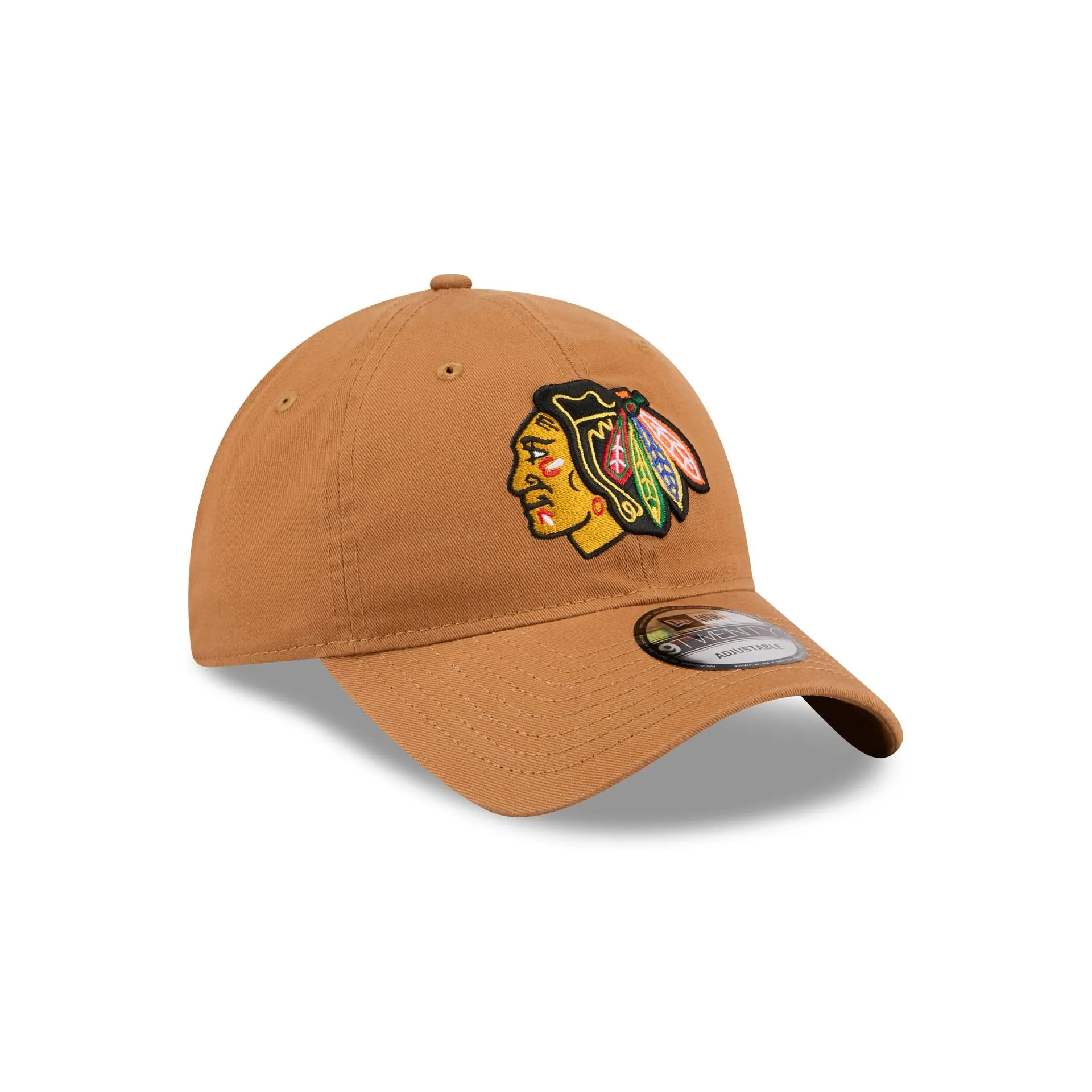 Chicago Blackhawks Light Bronze 9TWENTY Adjustable Hat sold by New Era product image thumbnail 3