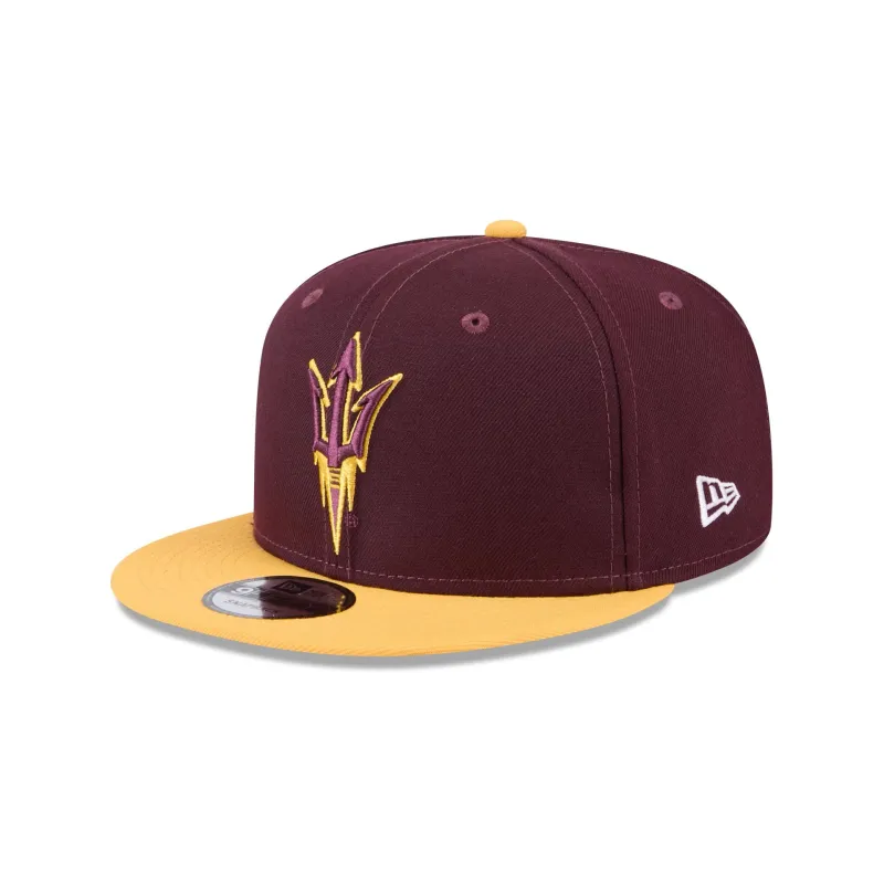 Arizona State Sun Devils Two-Tone 9FIFTY Snapback Hat made by New Era