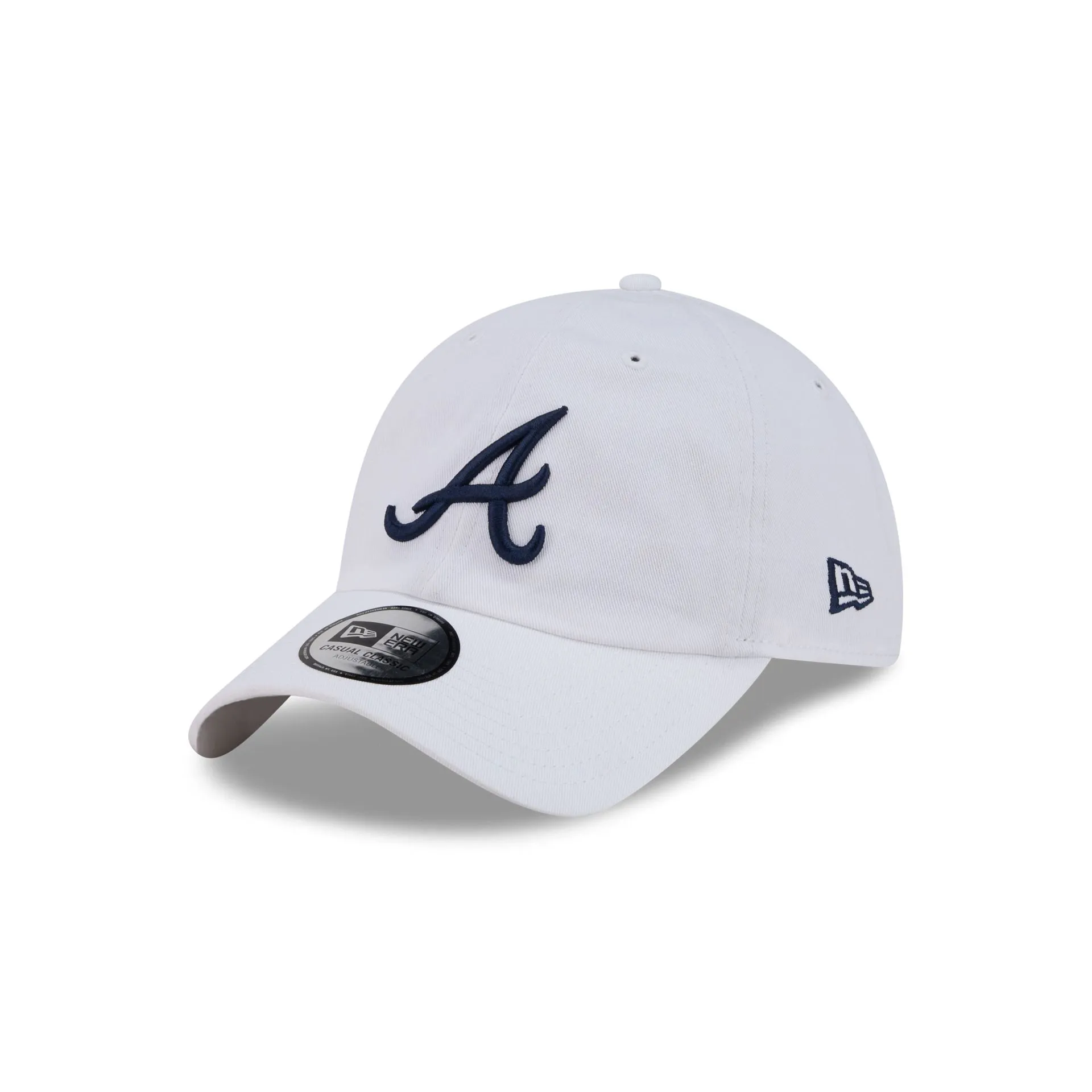 Atlanta Braves White Casual Classic Adjustable Hat sold by New Era