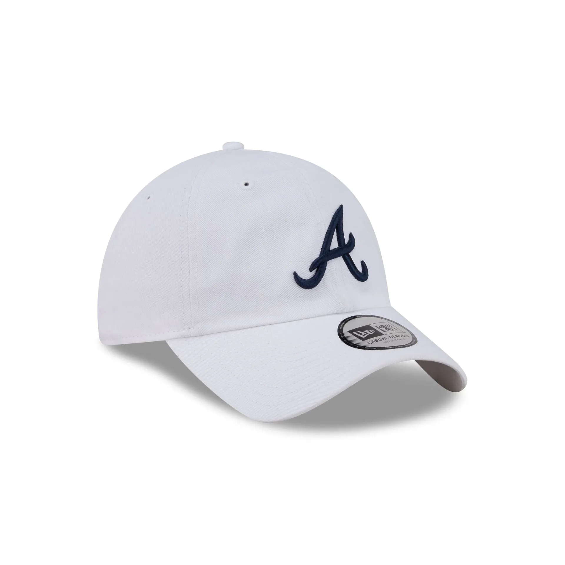 Atlanta Braves White Casual Classic Adjustable Hat sold by New Era product image thumbnail 3