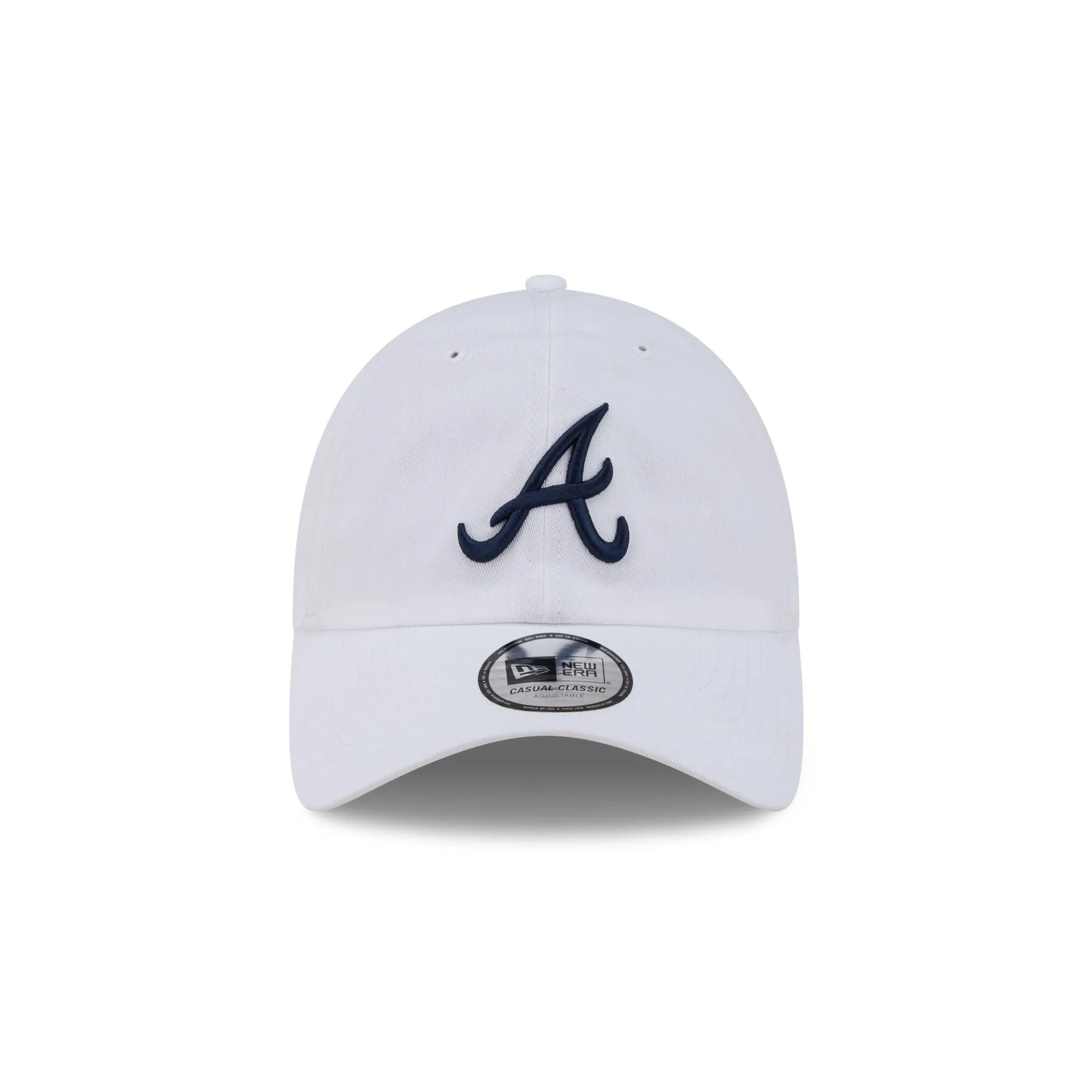 Atlanta Braves White Casual Classic Adjustable Hat sold by New Era product image thumbnail 2