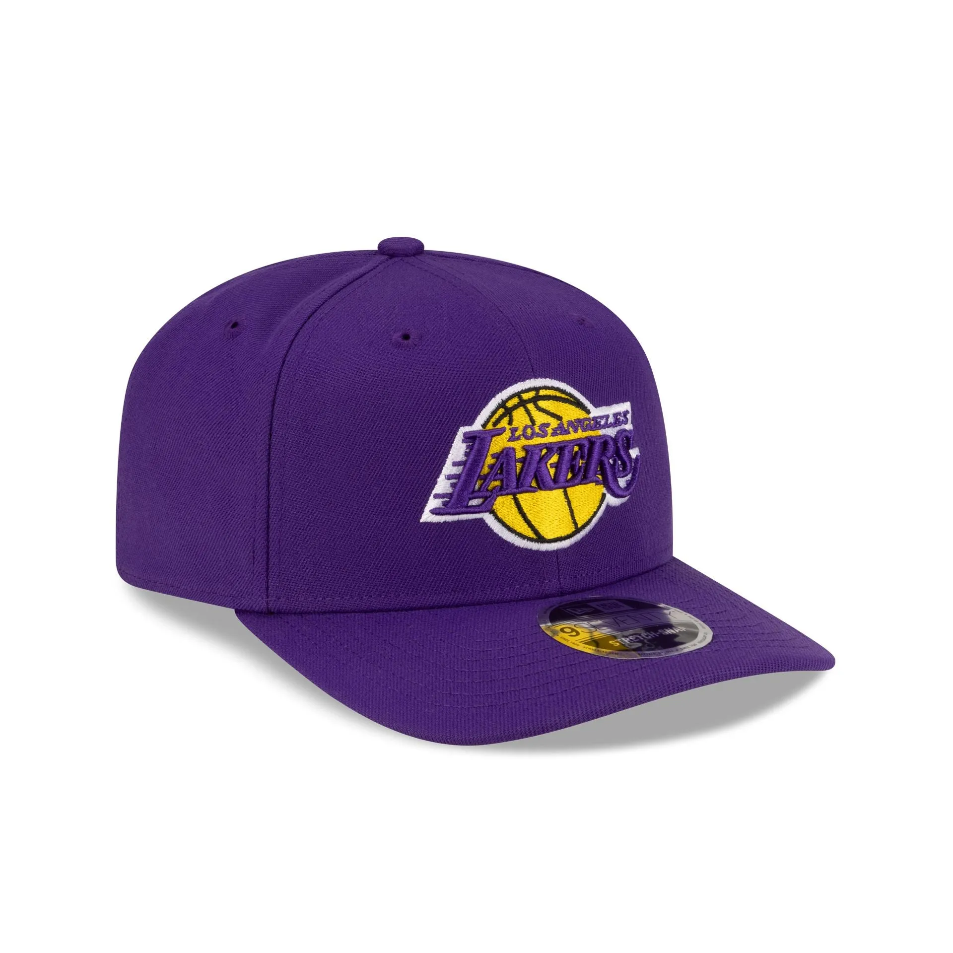 Los Angeles Lakers Hardwood Classics 80s 9SEVENTY Stretch-Snap Hat sold by New Era product image thumbnail 3