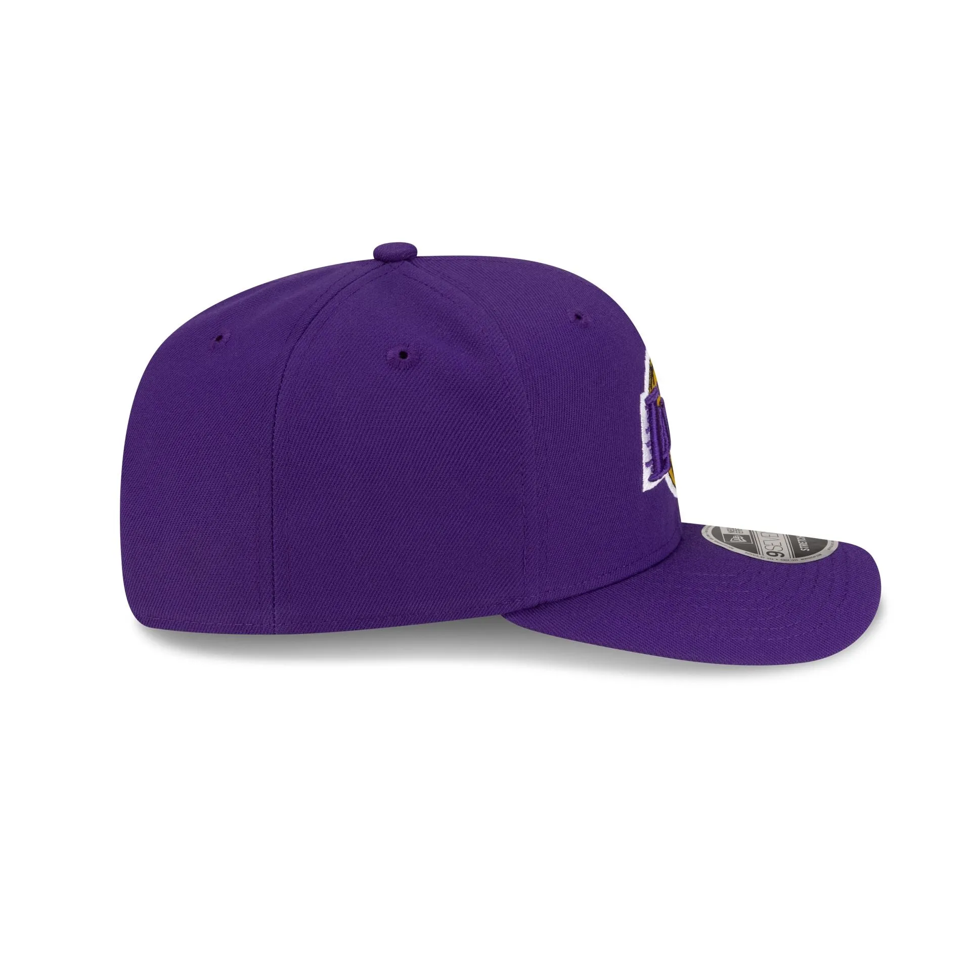 Los Angeles Lakers Hardwood Classics 80s 9SEVENTY Stretch-Snap Hat sold by New Era product image thumbnail 5