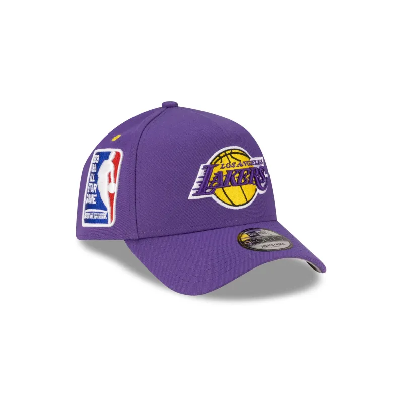 Los Angeles Lakers Hardwood Classics 1983 All-Star Game 9FORTY A-Frame Snapback Hat made by New Era