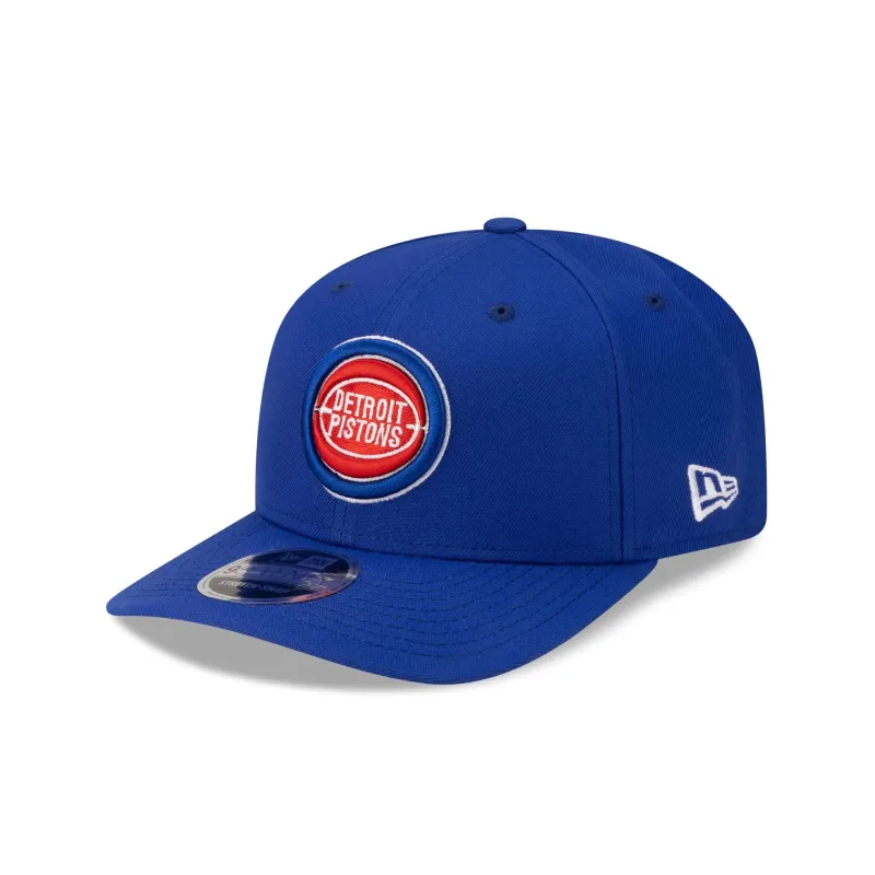 Detroit Pistons Hardwood Classics 80s 9SEVENTY Stretch-Snap Hat made by New Era