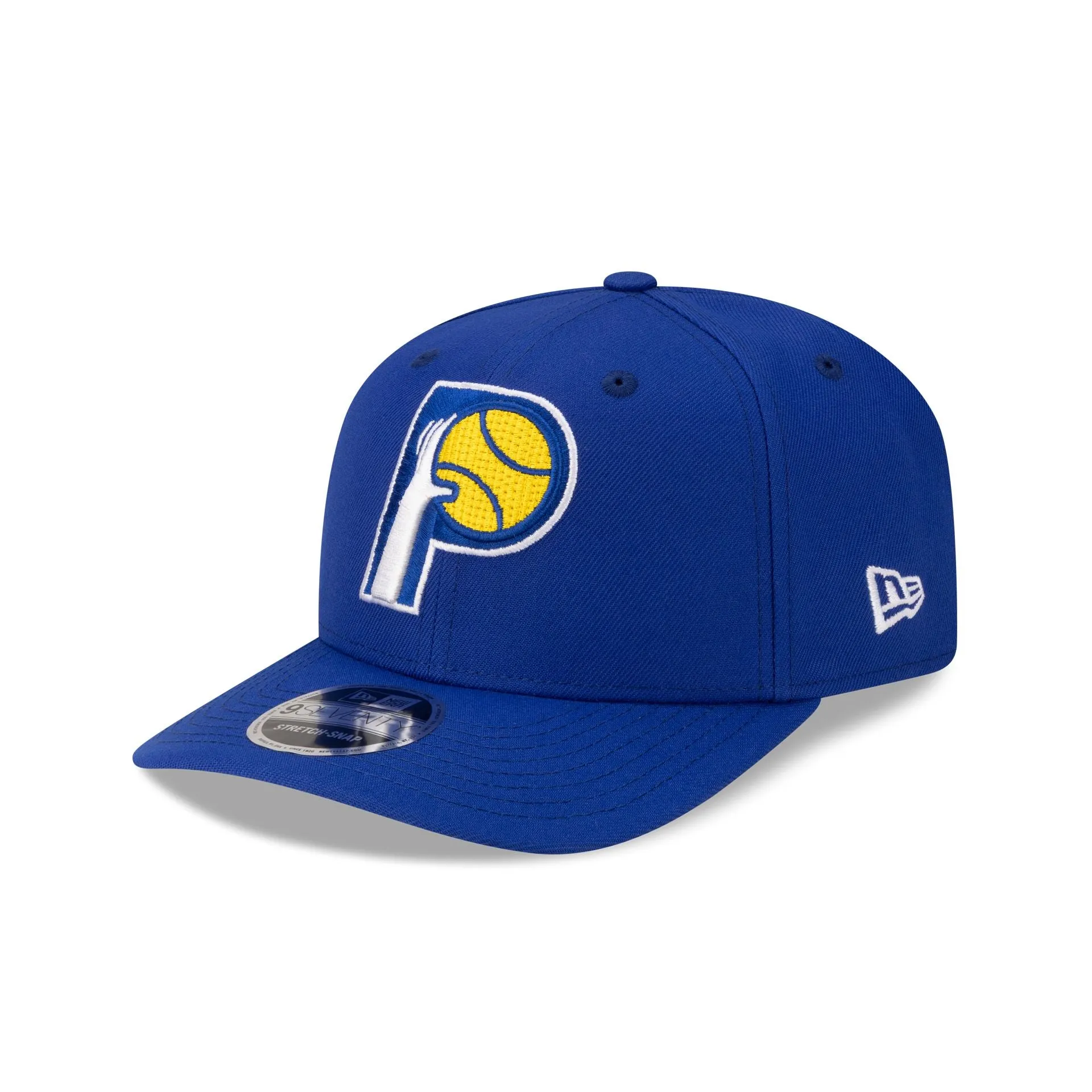 Indiana Pacers Hardwood Classics 80s 9SEVENTY Stretch-Snap Hat sold by New Era