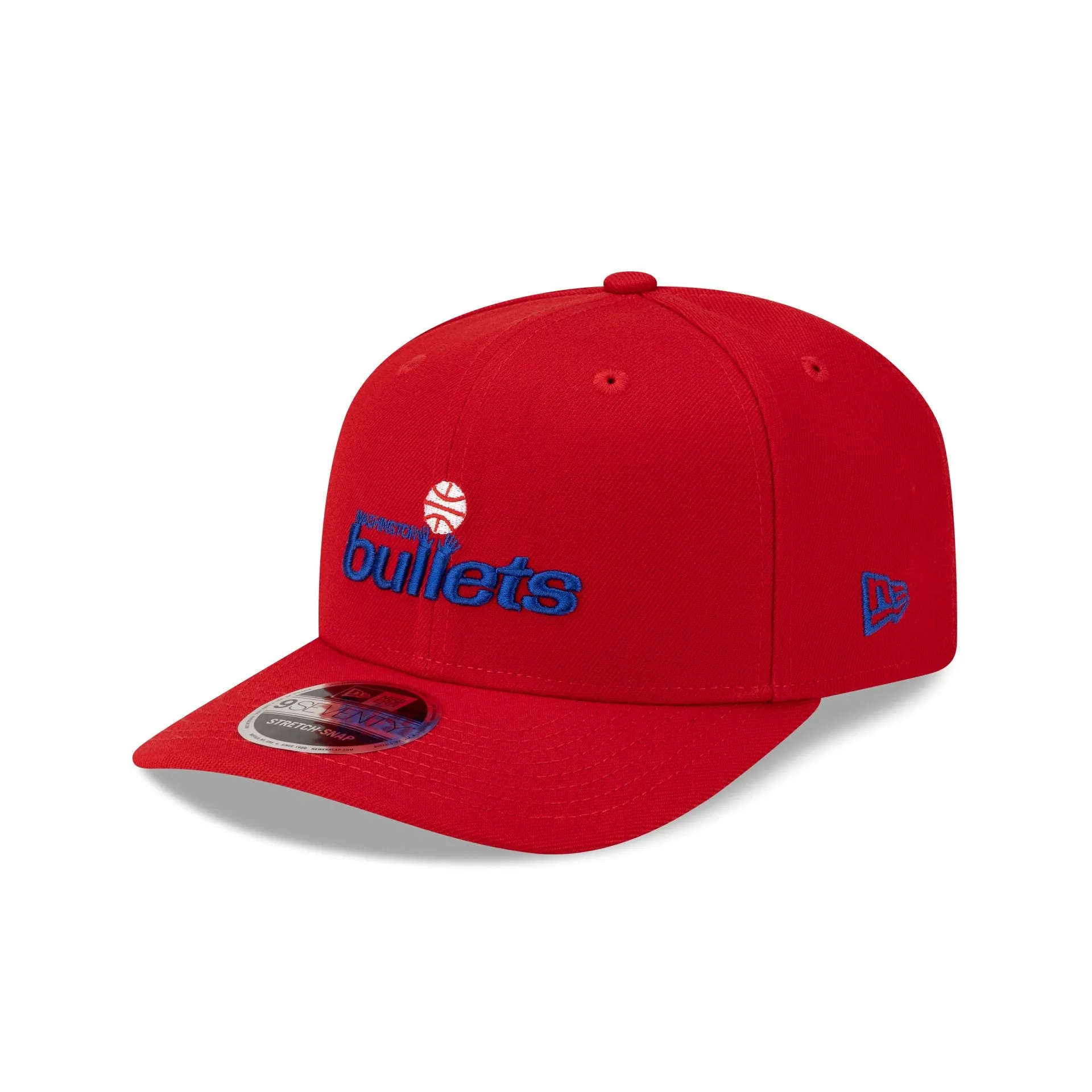 Washington Bullets Hardwood Classics 80s 9SEVENTY Stretch-Snap Hat sold by New Era